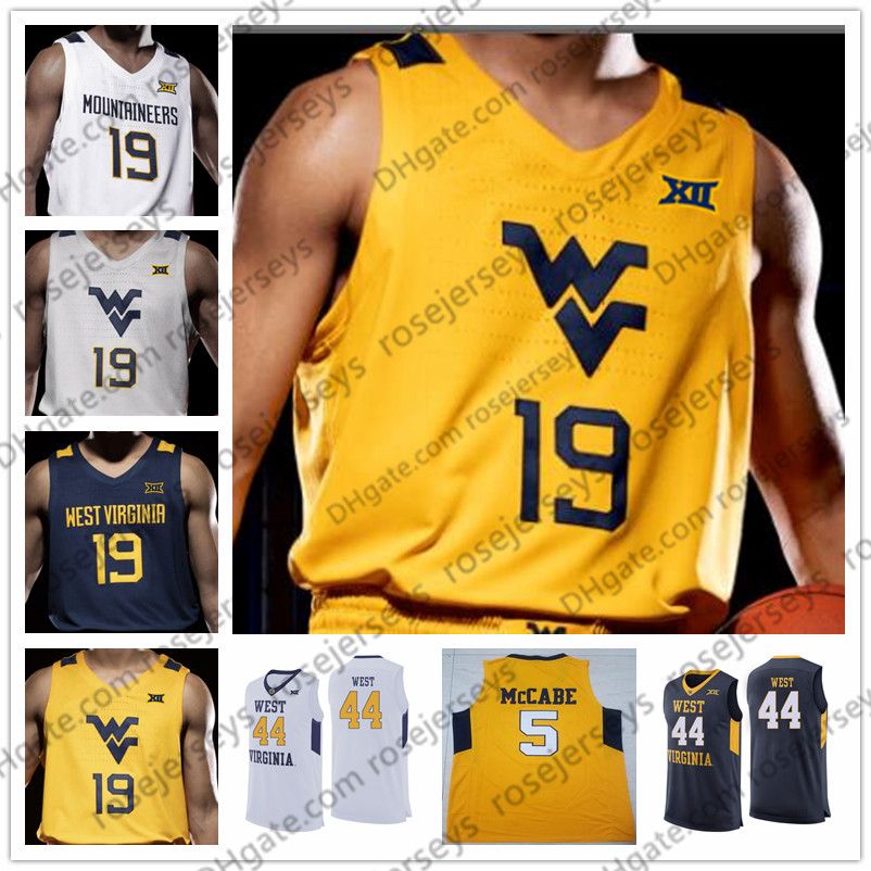 2020 WVU West Virginia Mountaineers 34 Oscar Tshiebwe 2 Jevon Carter