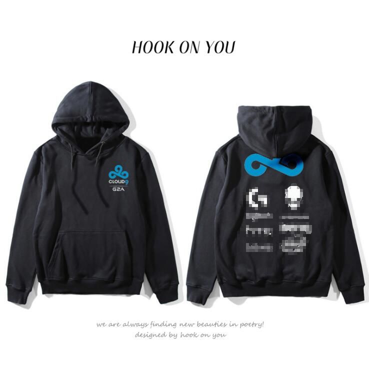 2021 Electronic Sports Zipperless Jacket Cloud 9 Club Hoodies Cap And Sleeve Spring And Autumn Fleece Hoodies From Basketballking666 16 5 Dhgate Com