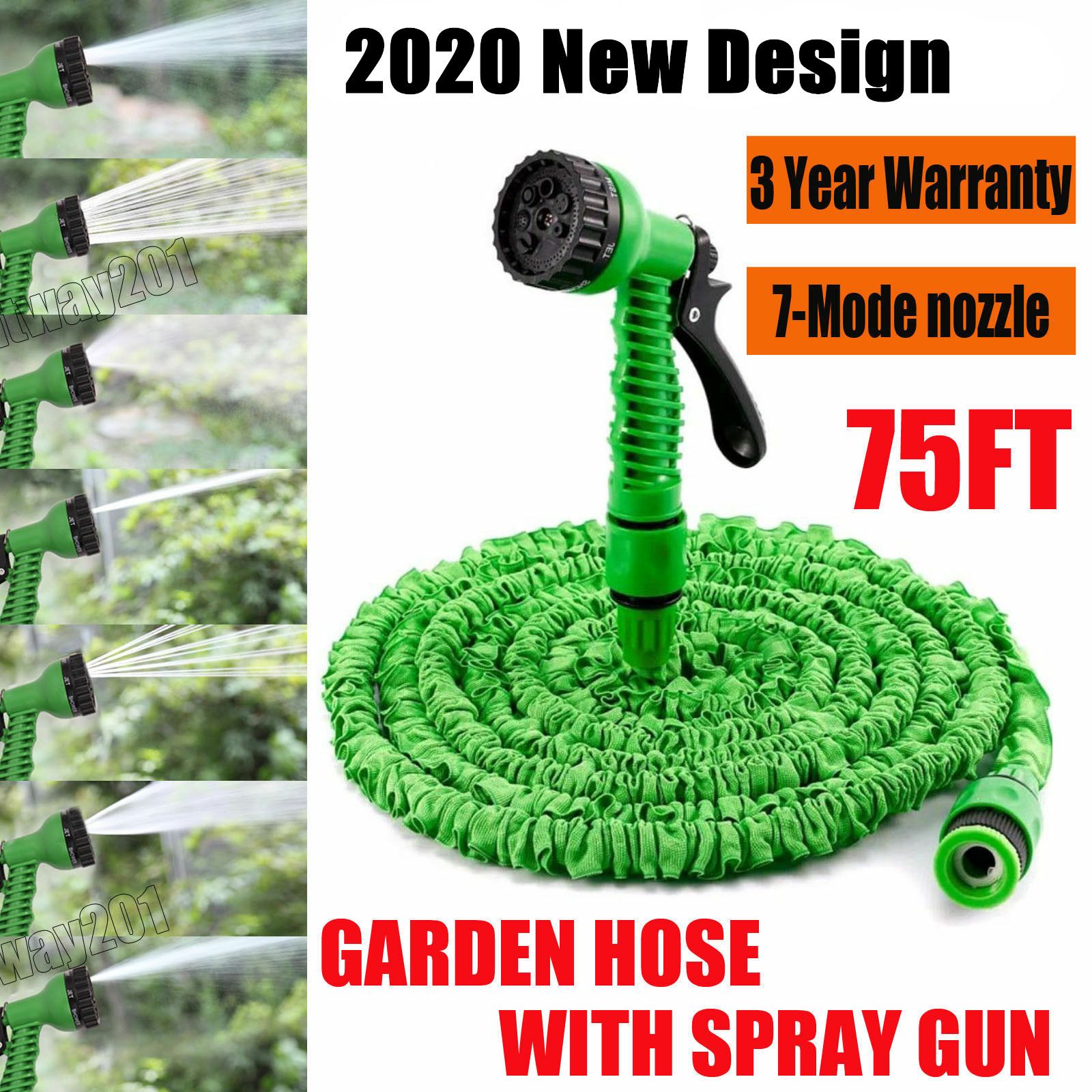 Telescopic Garden Hose Pipe Spray Gun Water Flexible Magic Expandable Nozzle Wat Telescopic Garden Hose Pipe Spray Gun Water Flexible Magic Expandable Nozzle Wat