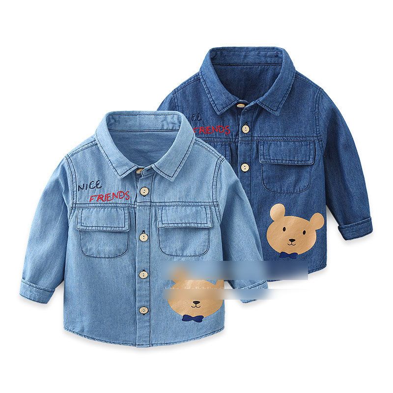 kids denim shirt