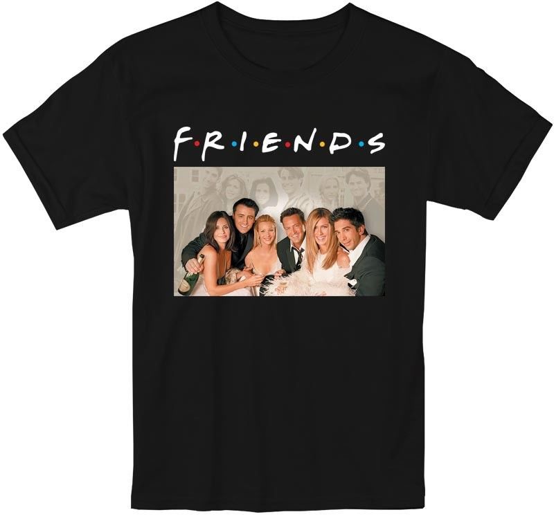 Acquista Friends Tv Show T Shirt S M L Xl 2xl 3xl 4xl 5xl Serie Tv Memoria A 10 92 Dal Artmuz88 Dhgate Com