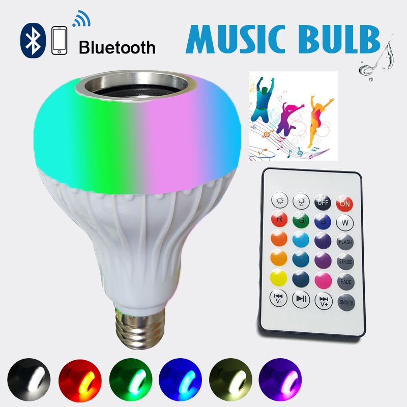 smart led bluetooth speaker bulb
