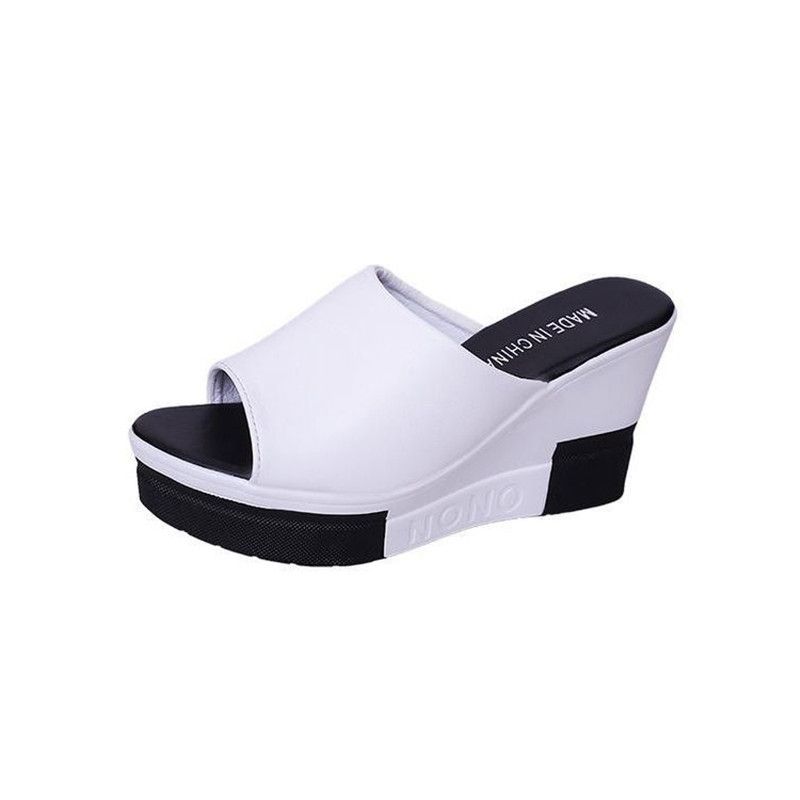 platform shoes with empty bottom