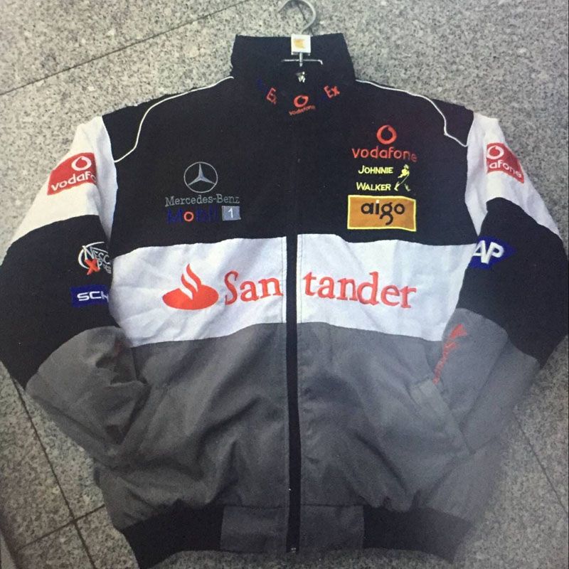 chaqueta traje carreras de F1 caliente estilo americano europeo / estilo la universidad /