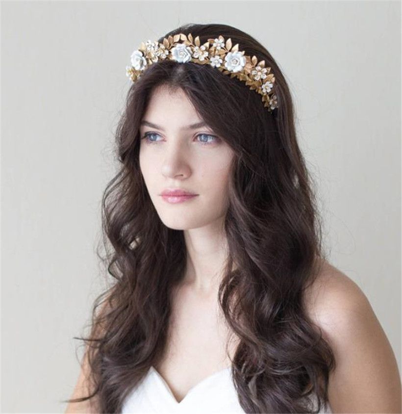 Wedding Jewelry Princess Tiara Crown Rhinestone Headband Headpiece 