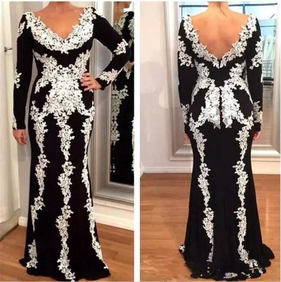 black and white mother of the bride dresses