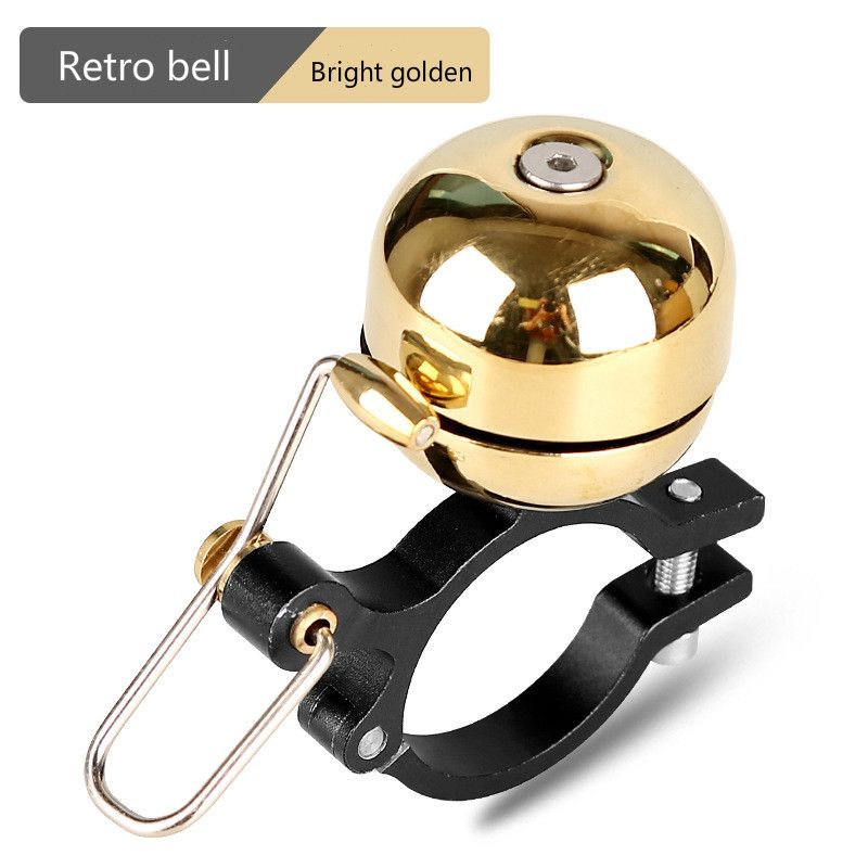 Classic Bike Retro Bicycle Bell Alarm Metal Handlebar Mini Vintage Cycling Horn