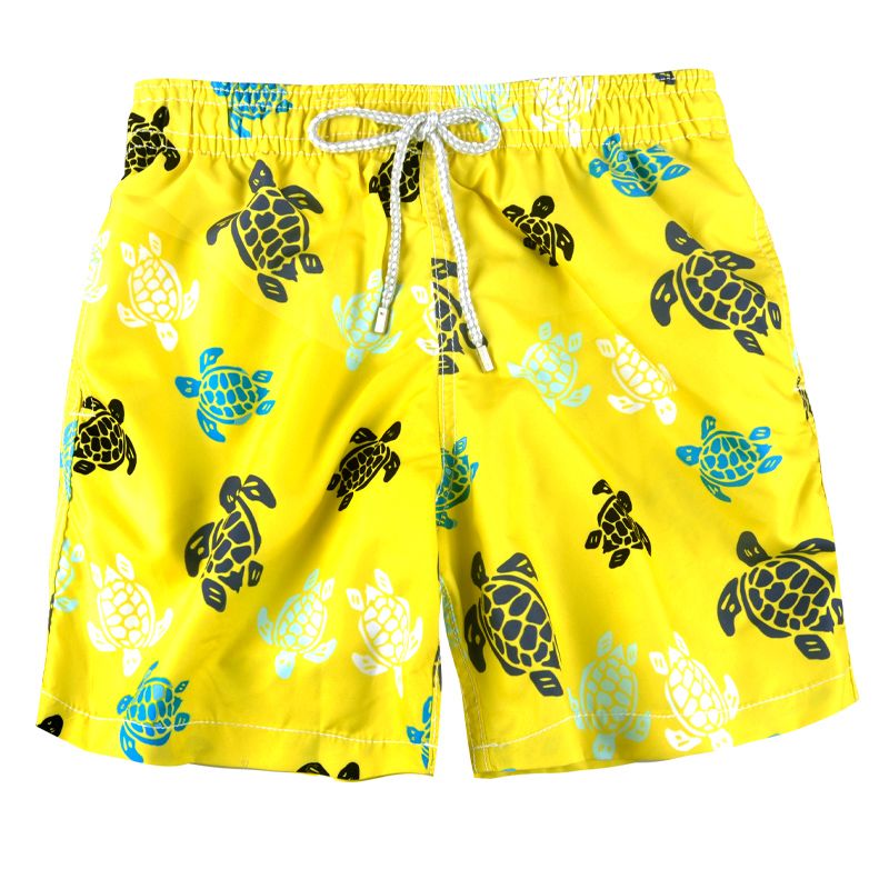 mens yellow bathing suit