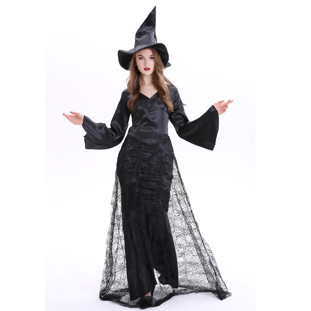 black dress for witch costume