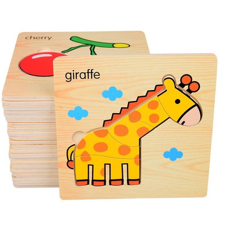 wooden animal puzzle