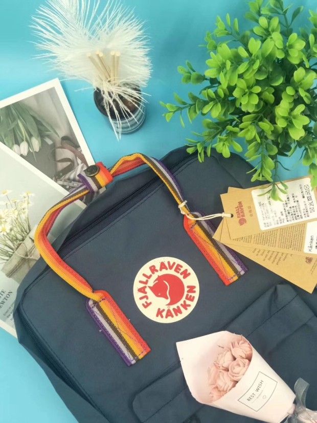 Fjallraven Kanken Rainbow Belt Large 