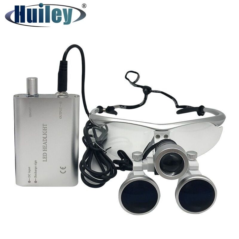 2021 Dental Loupes 3.5X 420 Mm Surgical Magnifying Glasses Dental