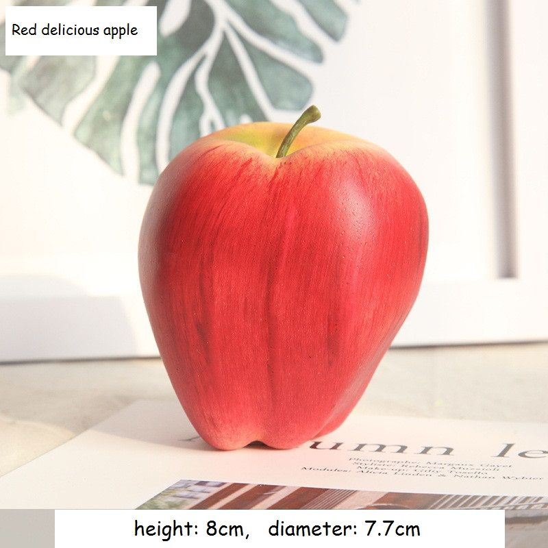 Vivid Artificial Fruit Apple Peach Pear Banana Lemon Fake Fruit Shop