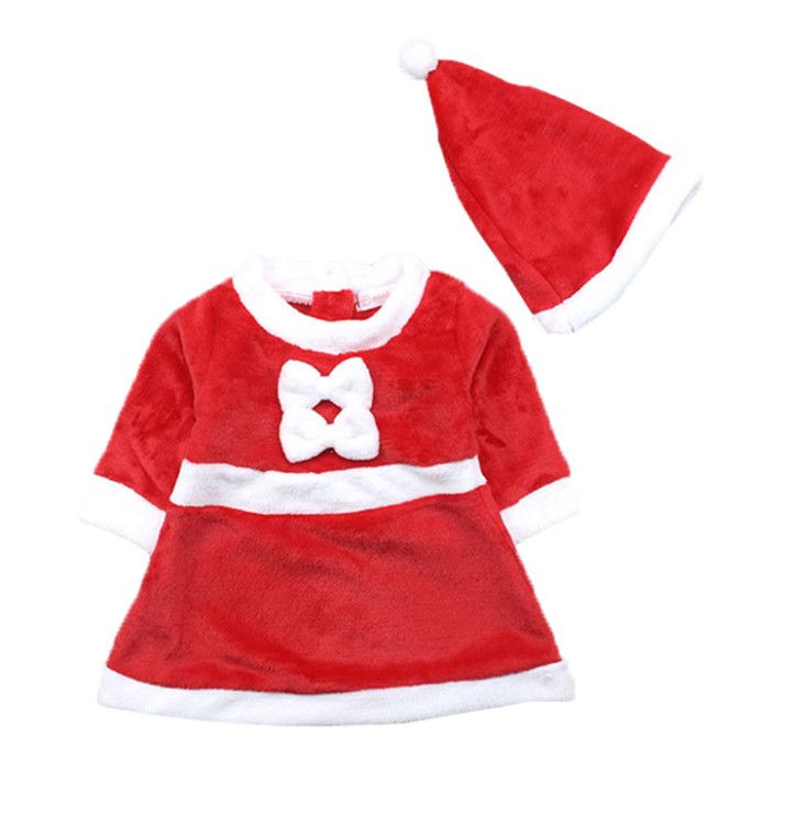 baby santa dress