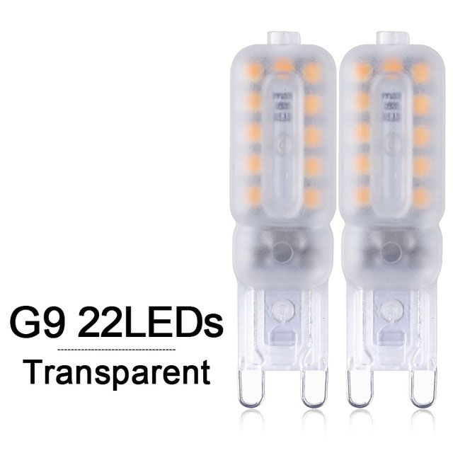 G9 22leds coperchio trasparente