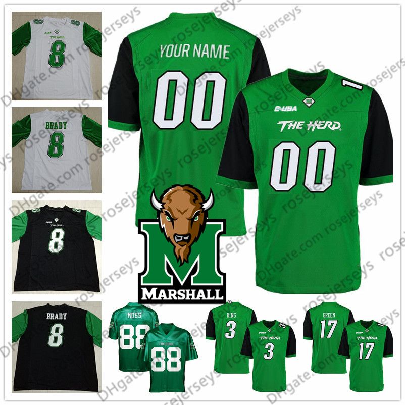 green and white football jersey