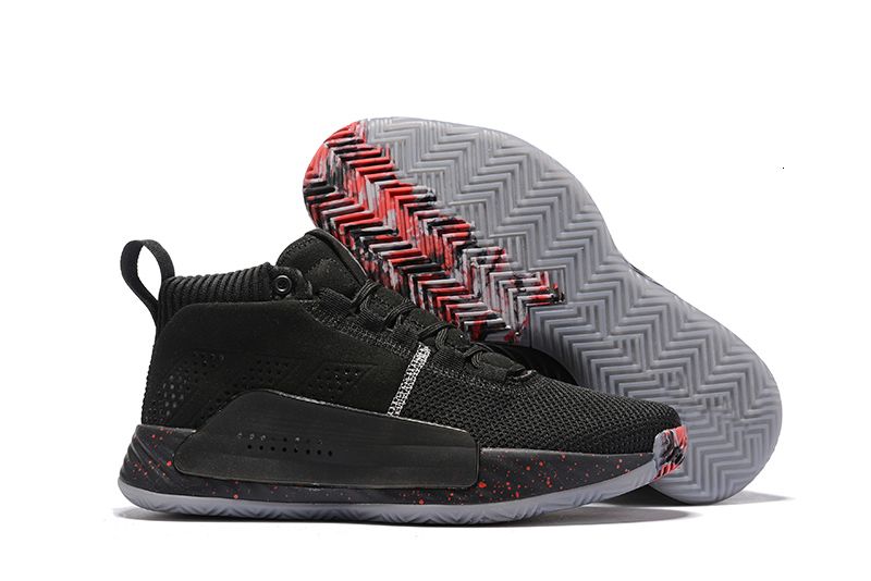 dame 5 black and red