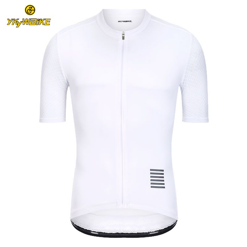 white cycling jersey mens