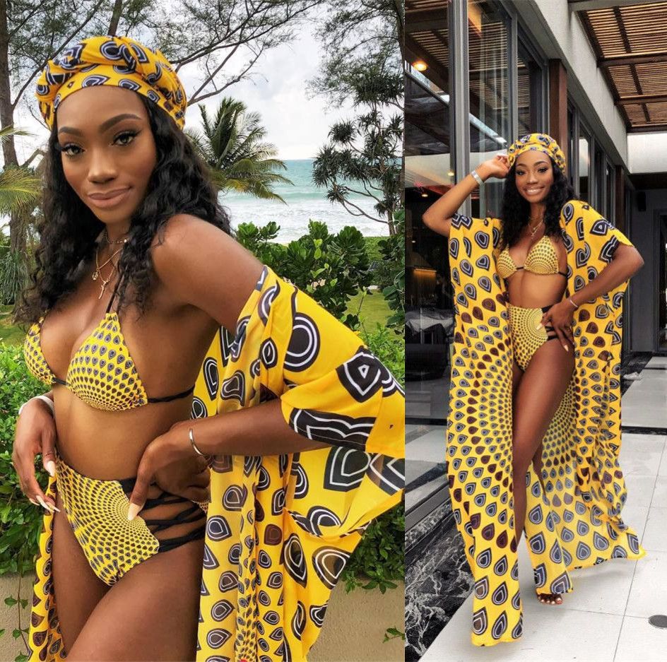 african print swimsuit cover up