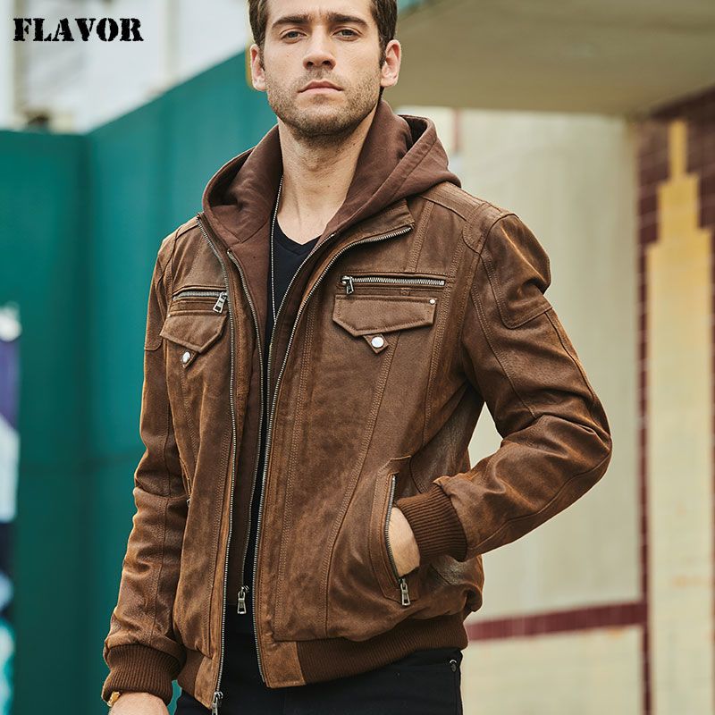 flavour leather jacket