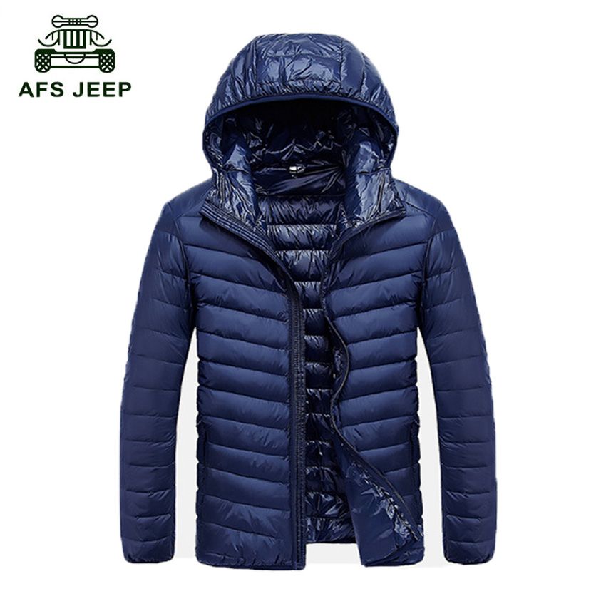 lightweight hooded down jacket