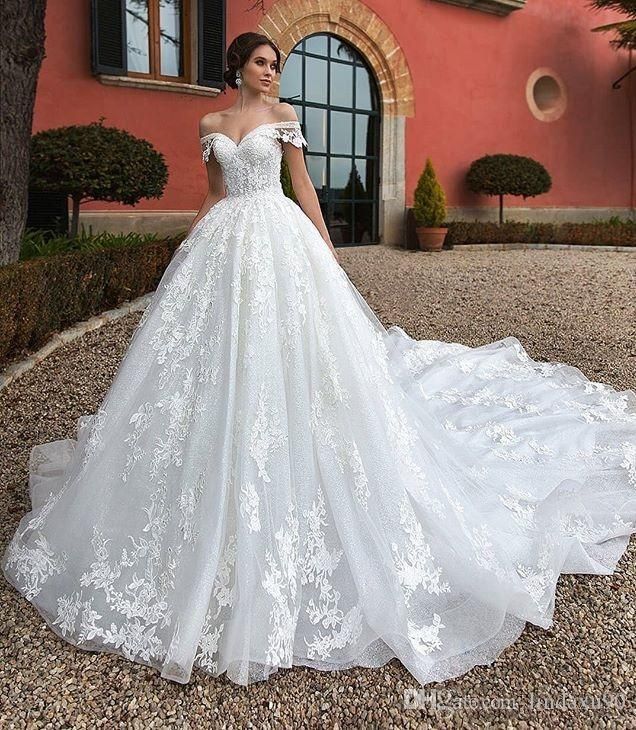 sexy princess wedding dress