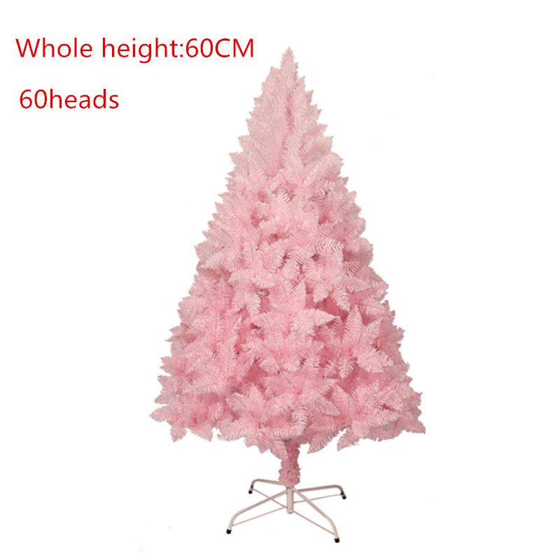 Planta verde da árvore de Natal 1Pc 60-150CM rosa da árvore decorativa Ano  Novo presente