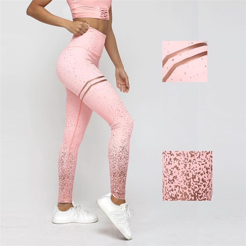 Acquistare Leggings Donne Gym Leggings Vestiti Donna Yoga Outfit Pantaloni  Rosa Grigio Pantaloni Sportivi Skinny Matita Abbigliamento Sportivo Fitness  Running Sexy Drop Shipping Economico | Consegna Veloce E Qualità | DHgate  Italy