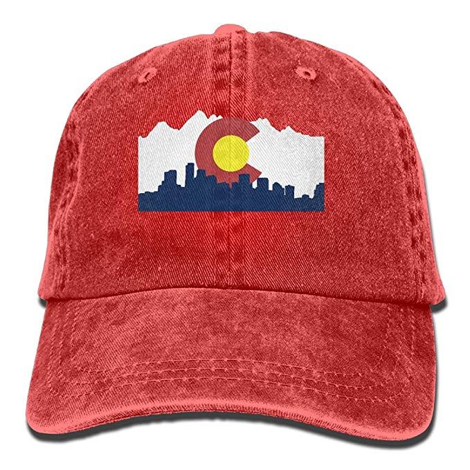 Nuevas Gorras De Béisbol Baratas Colorado Denver Skyline Impresión Sombrero De Vaquero Gorra De Béisbol De Moda Para Hombres Mujeres Negro De 4,75 € | DHgate