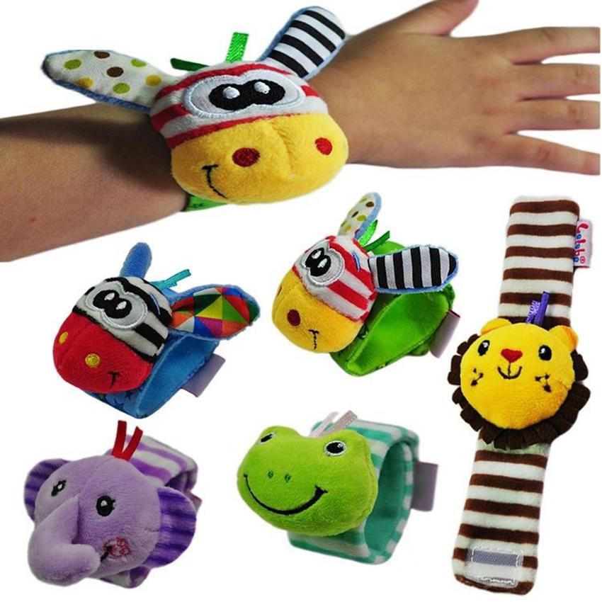 infant wrist rattles