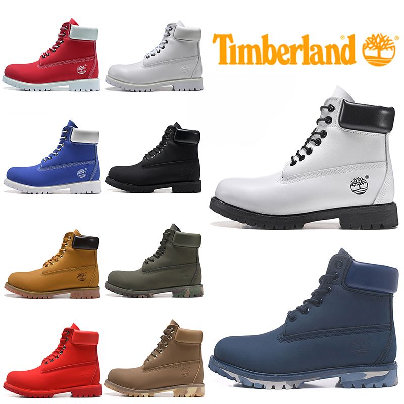 timberland botas azul