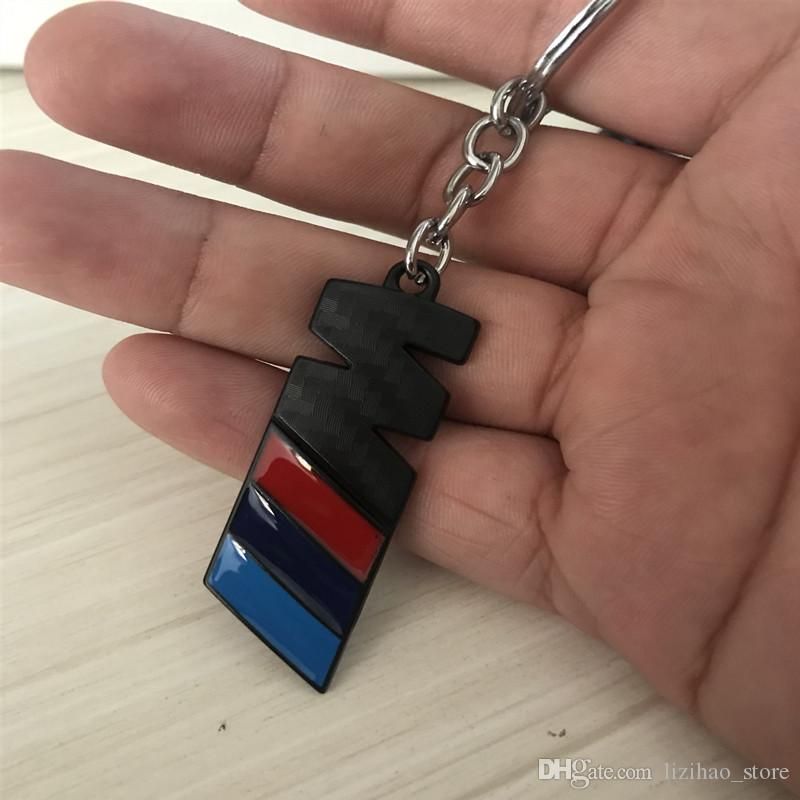 BlackStuff Carbon Fiber Keychain Keyring Ring Holder Compatible with Model S BS-961 