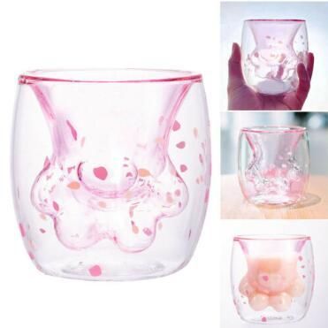 2019 Cat Paw Cup Party Decorating Supplies Water Bottle Wine