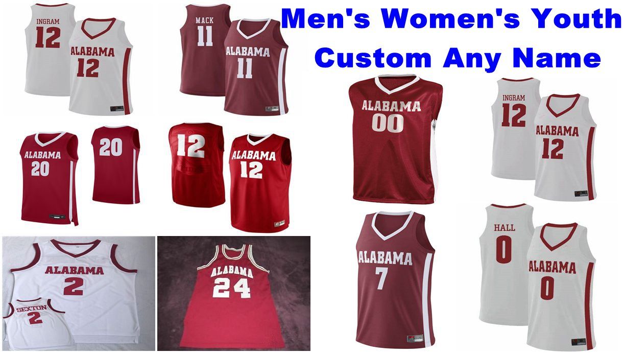 alabama basketball jersey