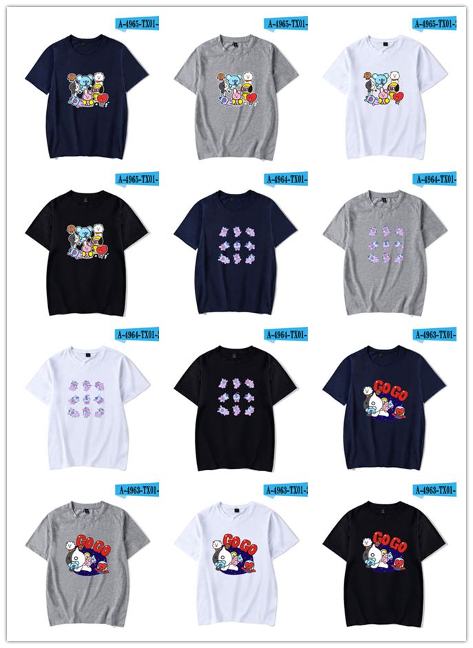 Compre Kpop BTS Bangtan Meninos Mulheres Homens T Camisas 2019 Novas Chegadas De Verão De Manga Curta Bts T Shirt Das Mulheres Camiseta Camiseta K Pop Acessórios De Unisex, $56,18 | Pt.Dhgate.Com
