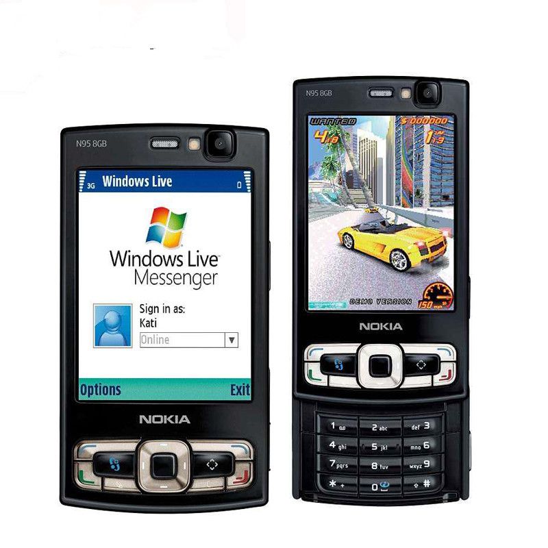 Refurbished OriginalN95 8GB ROM 2.8 Inch Screen 5.0MP Camera 3G WIFI GPS  Bluetooth Phone From Top_mall, $38.14 | DHgate.Com
