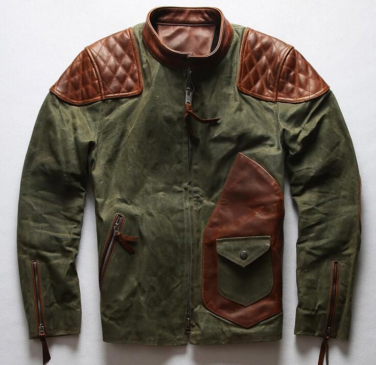 Leather Motorcycle Jacket 