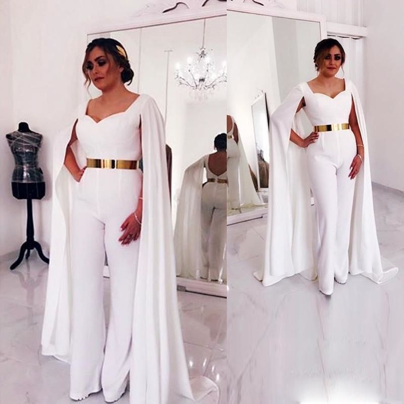 formal white jumpsuit evening wear