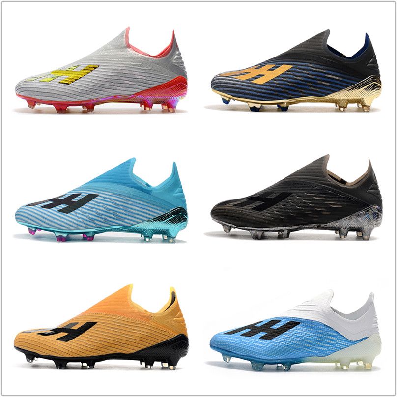 Compre Nike Football Boots Zapatos De Fútbol Para Hombre De Alta Calidad X  19.1 FG Con Cordones De Zapato Botas De Fútbol Baratas Crampones De Botas  De Fútbol X19 Scarpe Da Calcio