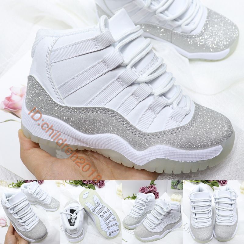 silver color sneakers