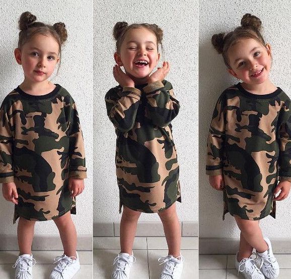 camouflage little girl clothes