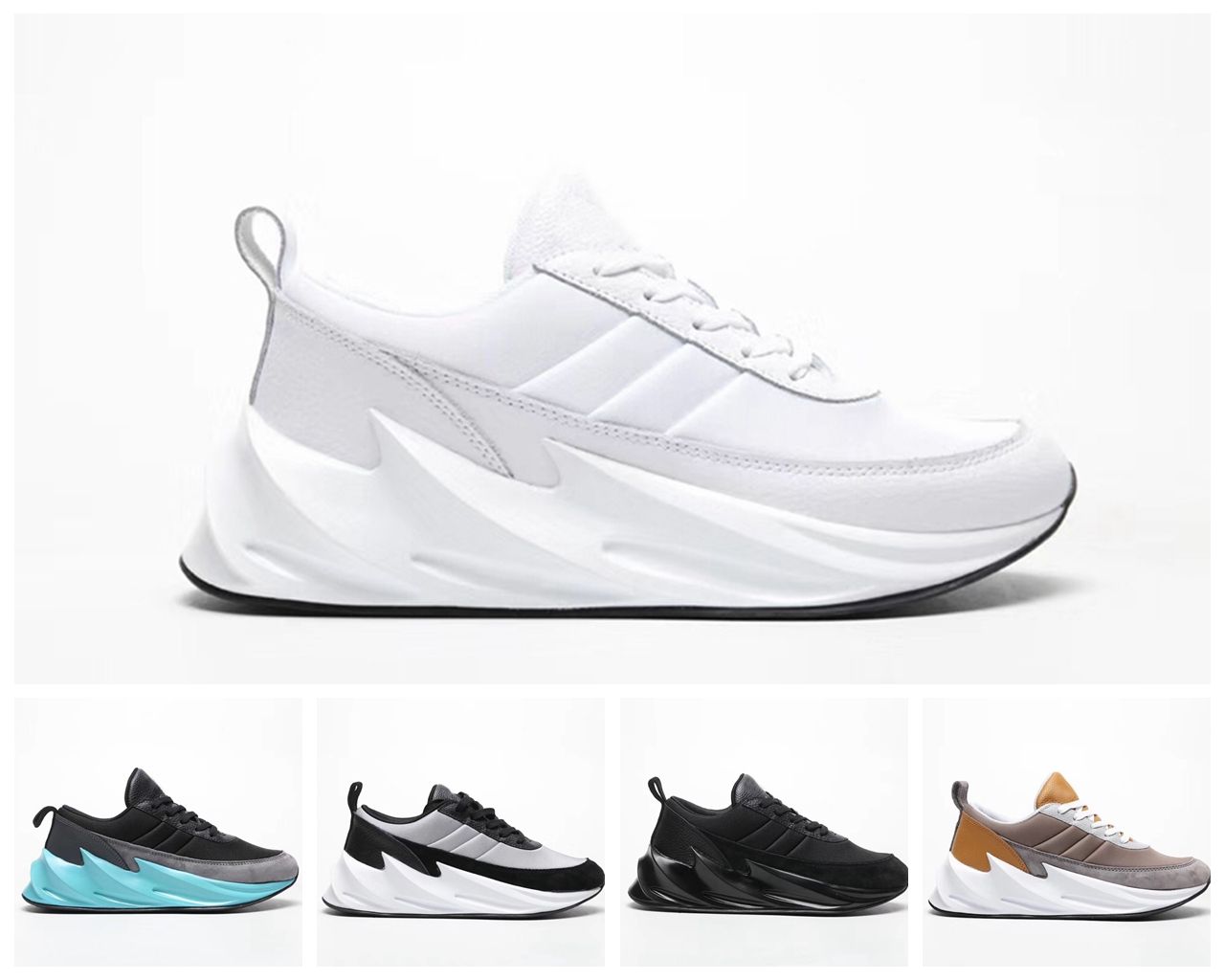 Adidas por mayor 2019 de alta calidad transpirable Tiburones Concepto Knit Trainer