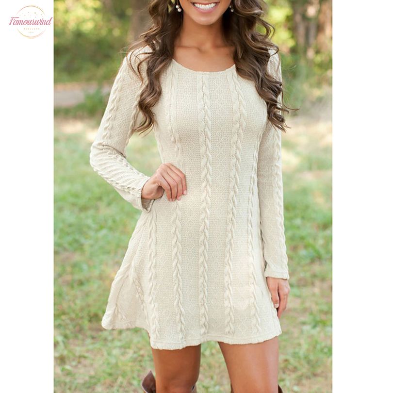 winter white sweater dress plus size