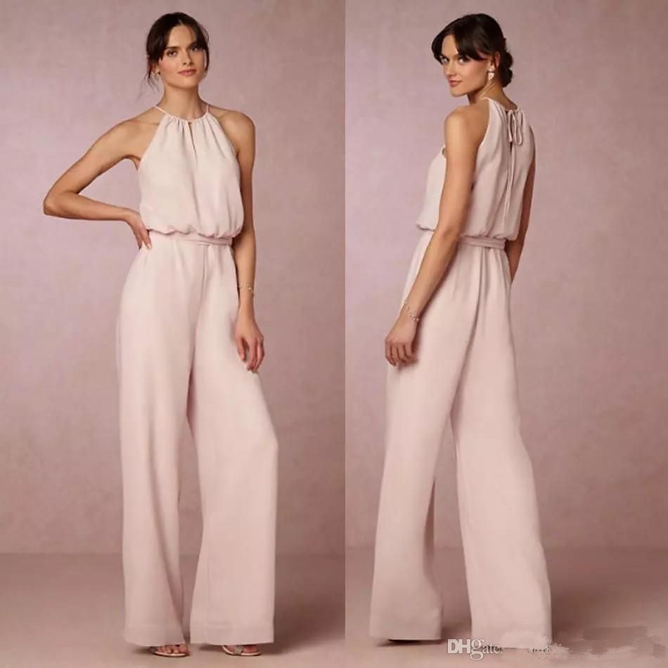 chiffon formal pant suits
