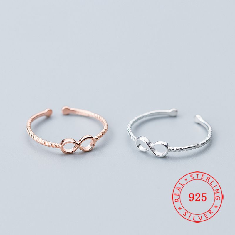 حجم 5 5 7 Infinity Ring Jewelry 100 925 الفضة الاسترليني البركات التي لا نهاية لها الحب خواتم الاصبع للنساء جوز 2021 من Fashionjewelry7 8 97ر س موبايل Dhgate