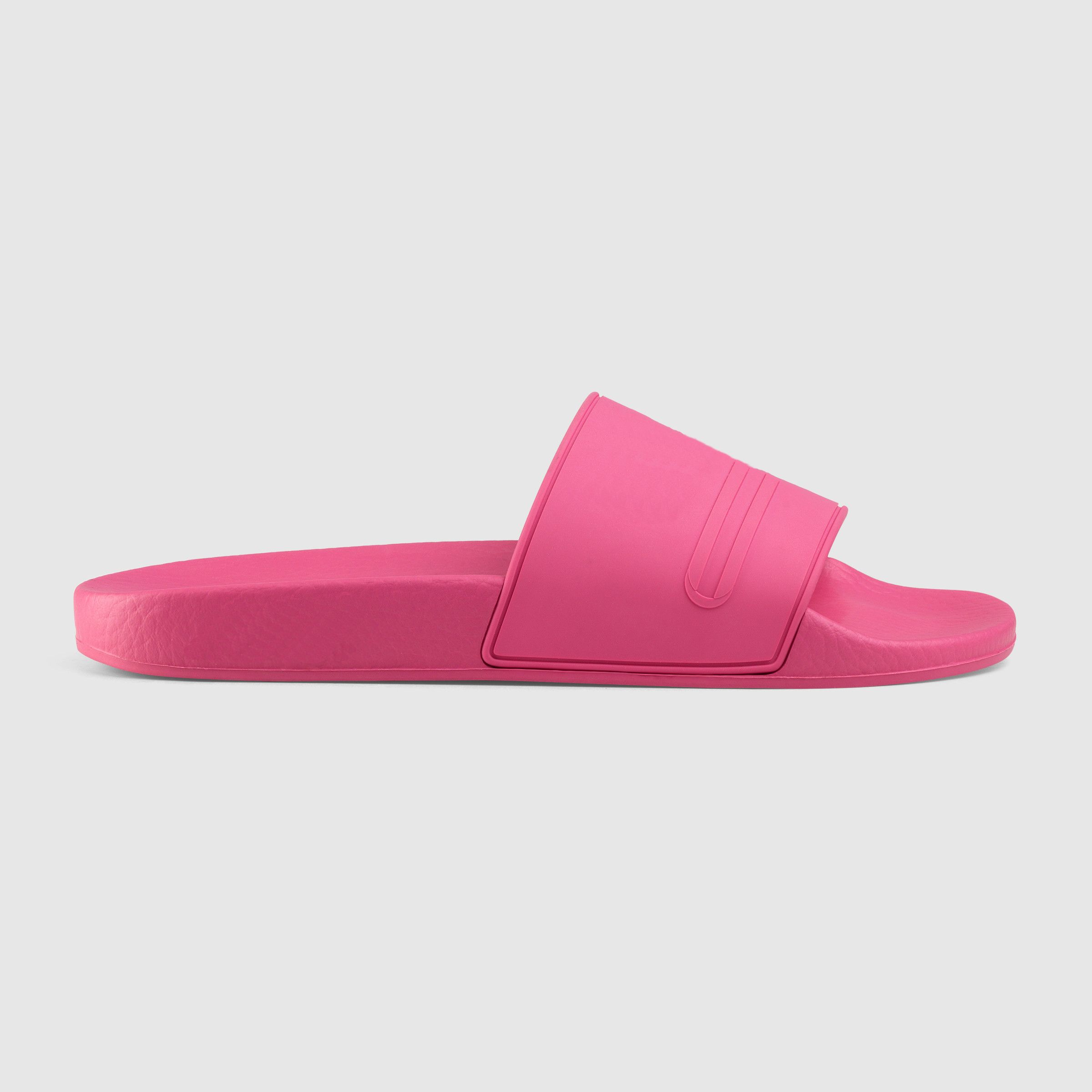 colorful slide sandals