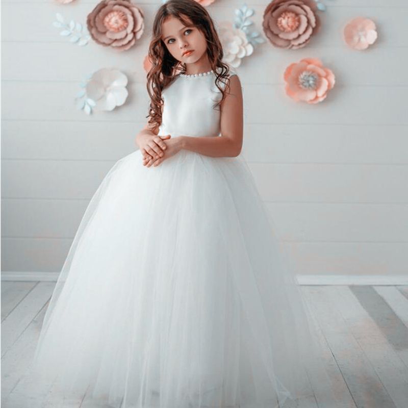Girl Communion Party Prom Princess Pageant Bridesmaid Wedding Flower Girl Dress