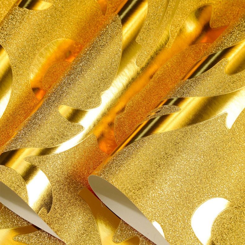 Compre 3d Estereoscopico Alivio Da Folha De Ouro Wallpaper Para Sala Quarto Teto De Luxo Gold Silver Glitter Wallpaper Revestimento De Paredes De Nmm367 135 27 Pt Dhgate Com