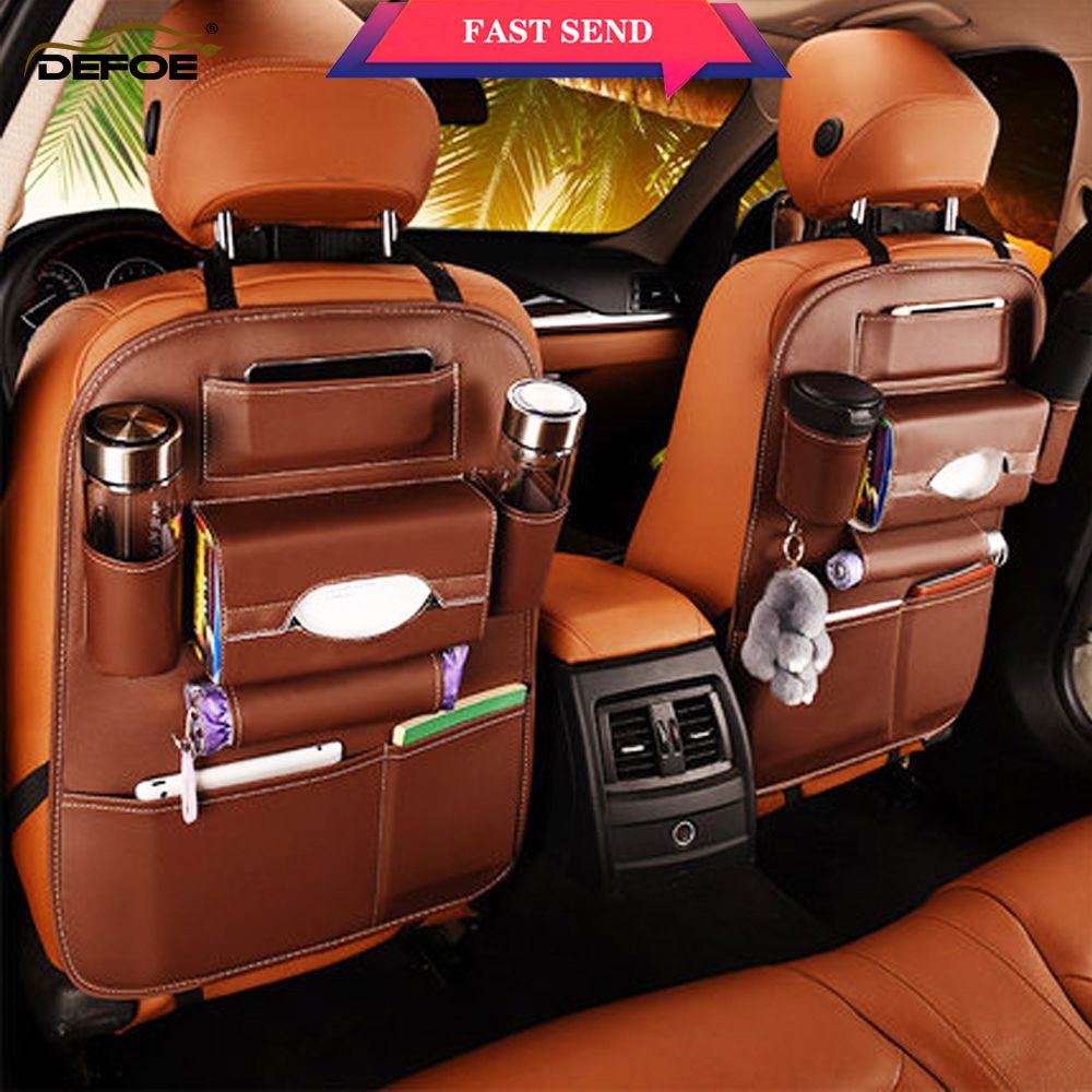 Car Organizer Car Storage Bag Creative Seat Cover Multifunctional