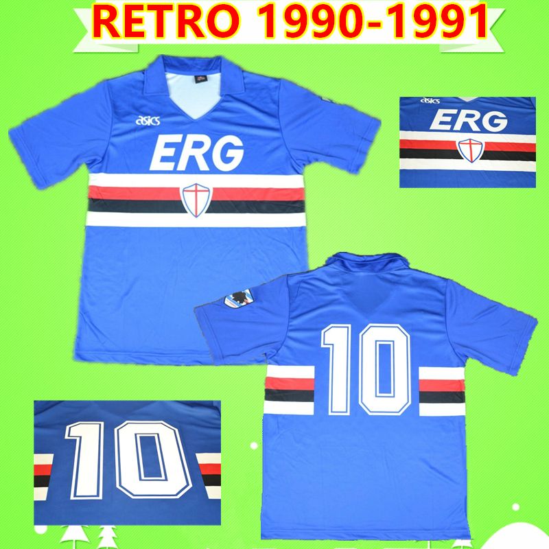 sampdoria jersey 1991